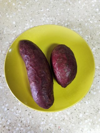 水果紫薯挞的做法步骤：1