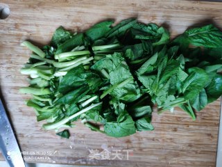 蒜香菜心的做法步骤：2