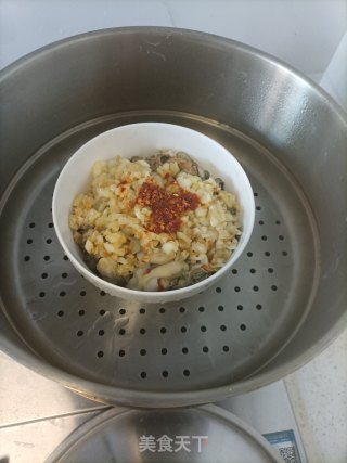 蒸生蚝的做法步骤：5