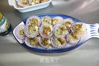 蒸蒜茸粉丝扇贝的做法步骤：14