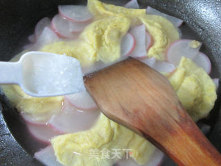 蛋饺水萝卜汤的做法步骤：8