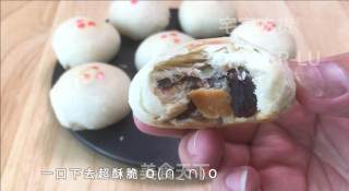 苏式豆沙月饼，层层酥脆，一口下去甜蜜满满，特别好吃！的做法步骤：18