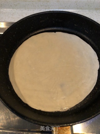 榨菜手抓饼的做法步骤：1
