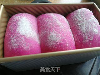 火龙果吐司的做法步骤：14