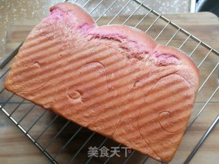 火龙果吐司的做法步骤：16