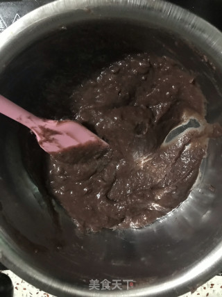 红豆本练羊羹的做法步骤：4