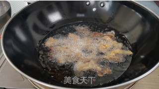 油炸羊肉的做法步骤：5