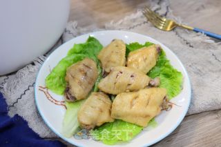 电饭锅盐焗鸡翅的做法步骤：8