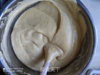 南瓜戚风蛋糕的做法步骤：10