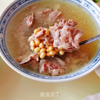 黄豆排骨汤的做法步骤：7