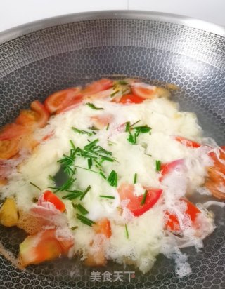 西红柿鸡蛋汤的做法步骤：4