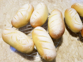 南瓜麻糬蜜豆软欧的做法步骤：17