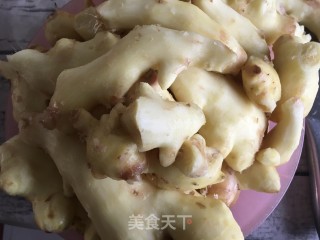 桂圆芝麻姜枣红糖糕的做法步骤：2