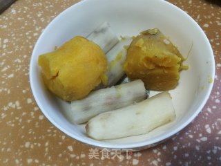 山药红薯煎蛋三明治的做法步骤：3