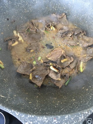 驴肉炒冬笋的做法步骤：12