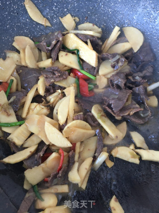驴肉炒冬笋的做法步骤：17