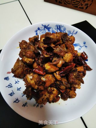 辣子鸡丁的做法步骤：7
