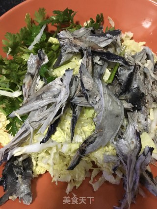 白菜拌乌鸡的做法步骤：3