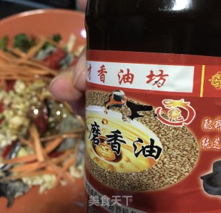 白菜拌乌鸡的做法步骤：10
