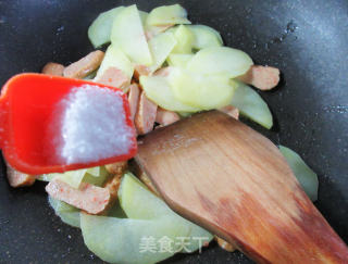 甜不辣炒土豆片的做法步骤：5