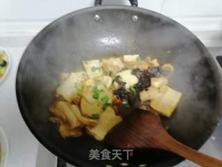 鸡蛋烧豆腐的做法步骤：8