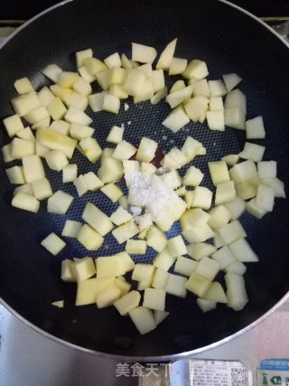 牛奶苹果汤的做法步骤：3