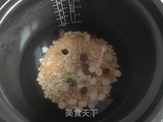 桂圆燕麦杂粮粥的做法步骤：3
