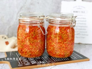 贡菜辣椒酱的做法步骤：12