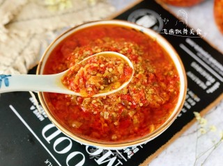 贡菜辣椒酱的做法步骤：16