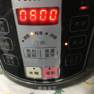 莲藕花生素汤的做法步骤：4