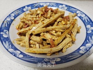 蒜蓉五香豆腐的做法步骤：6