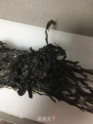 蒸紫菜肉丸的做法步骤：2