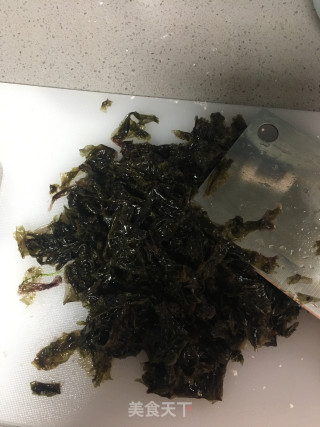 蒸紫菜肉丸的做法步骤：3