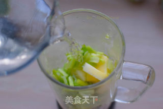 苹果芹菜蜂蜜饮的做法步骤：3