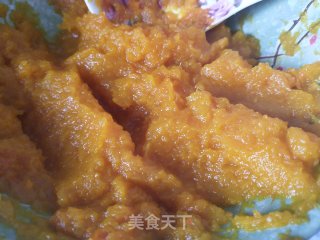 南瓜白菜猪肉粉条包的做法步骤：3