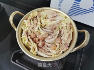 瑶柱白菜炖肉的做法步骤：6
