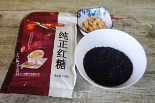 黑芝麻馅的做法步骤：1