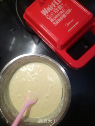 华夫饼的做法步骤：8