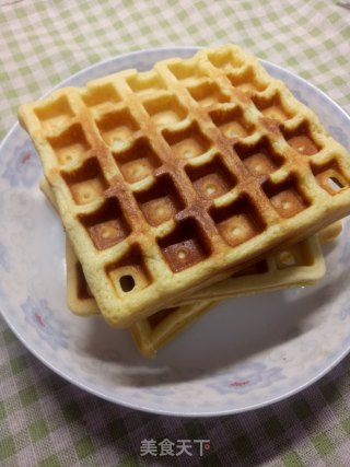 华夫饼的做法步骤：12