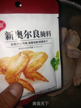 奥尔良烤鸭腿鸡翅的做法步骤：3