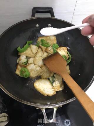 香煎豆腐的做法步骤：5