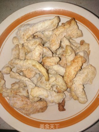 山药木耳蒸小酥肉的做法步骤：1
