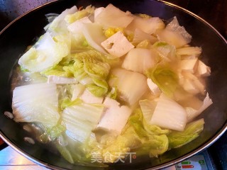 原创【????仙草味道????私房菜????】????女儿????的????味道????【奶油白菜暖胃热汤】的做法步骤：9