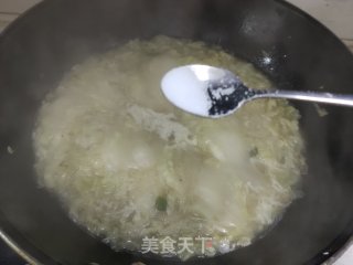 白菜挂面汤的做法步骤：10