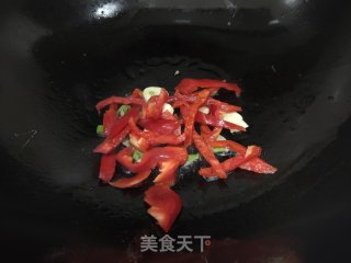 白玉菇炒鸡蛋的做法步骤：9