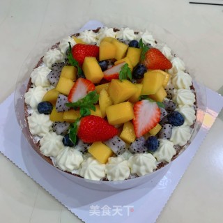 可可裸蛋糕的做法步骤：12