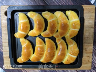 香橙牛角包的做法步骤：15