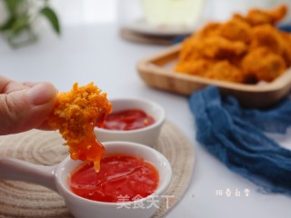 外酥里嫩鸡米花????（无油烤箱版）味道超赞✅的做法步骤：8