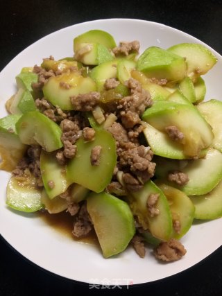 肉末炒西葫芦的做法步骤：6