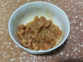 香菇虾仁南瓜面的做法步骤：1